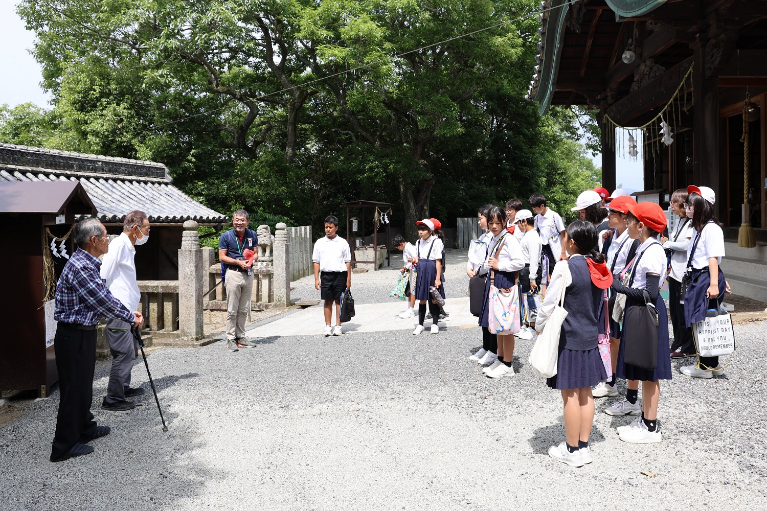校外学習御休小学校