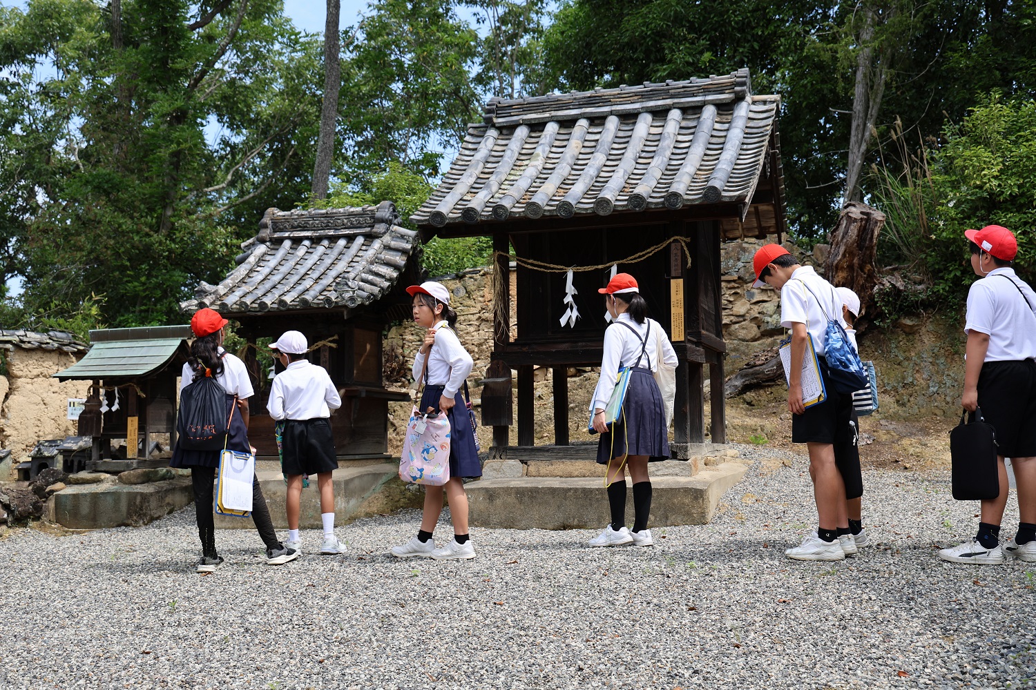 校外学習御休小学校