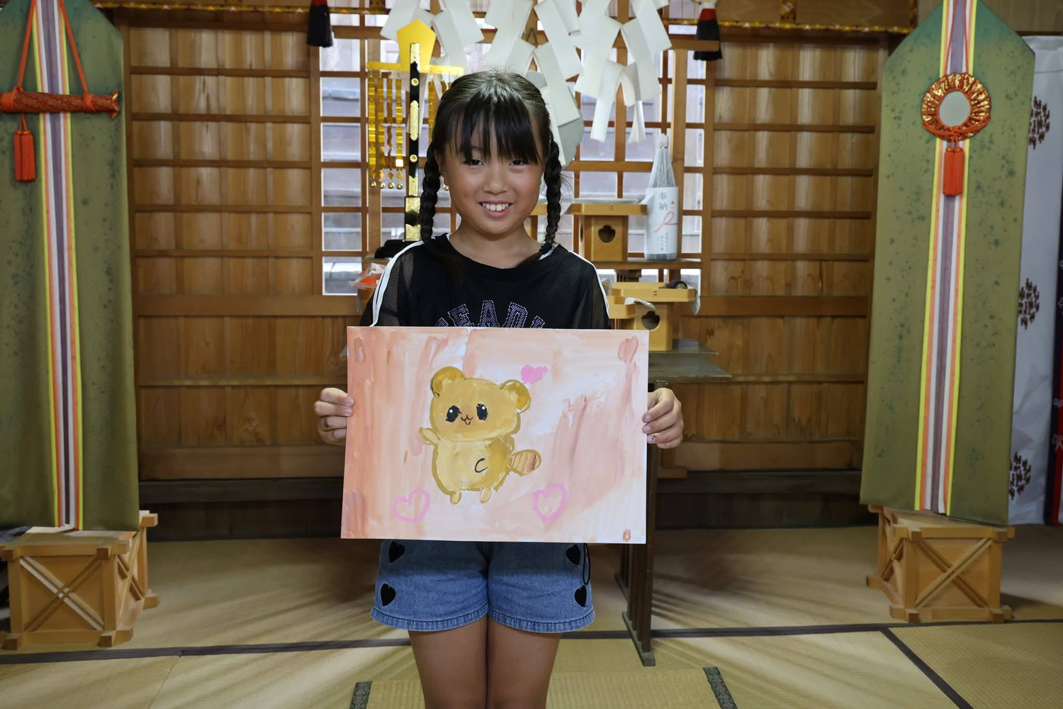 夏休み子供絵画教室