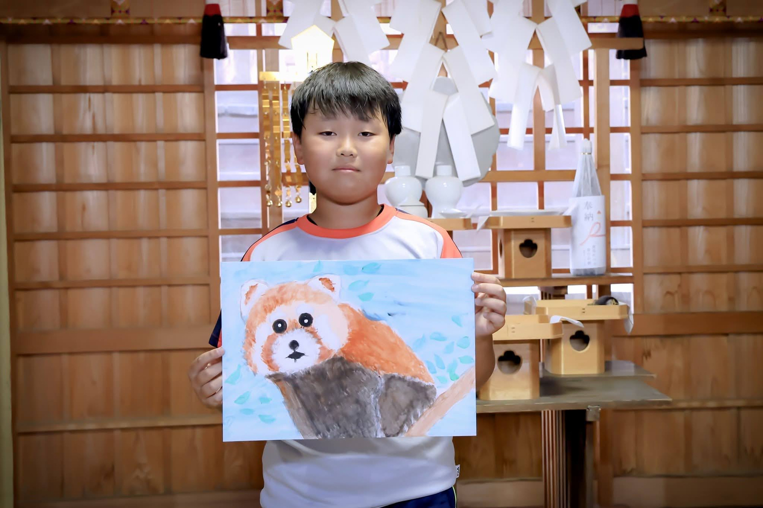 夏休み子供絵画教室